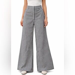 L15. Free People PLAID JULES PANTS
Checkered High-Waist Women's Pants $178
